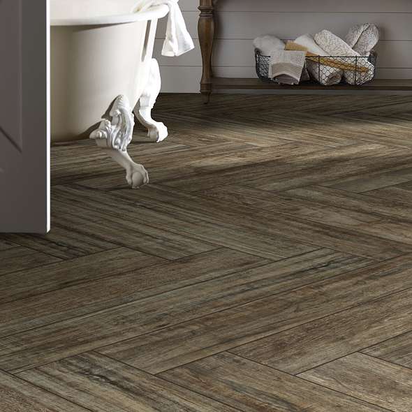 Bathroom tile flooring | The FloorWorks | Bethlehem, NH